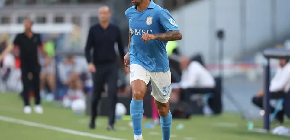 Player running with ball during a match
