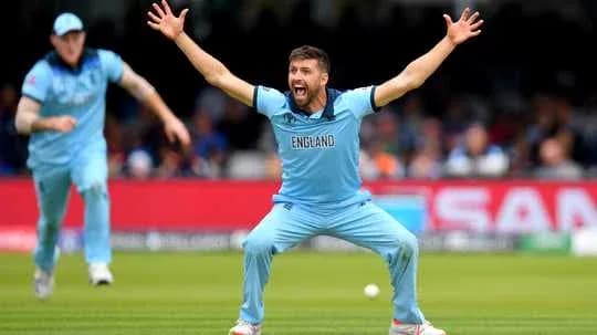 England player celebrating a wicket during match