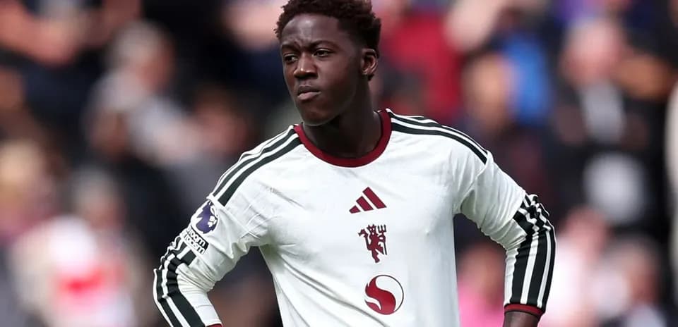 Player in white kit looking during match