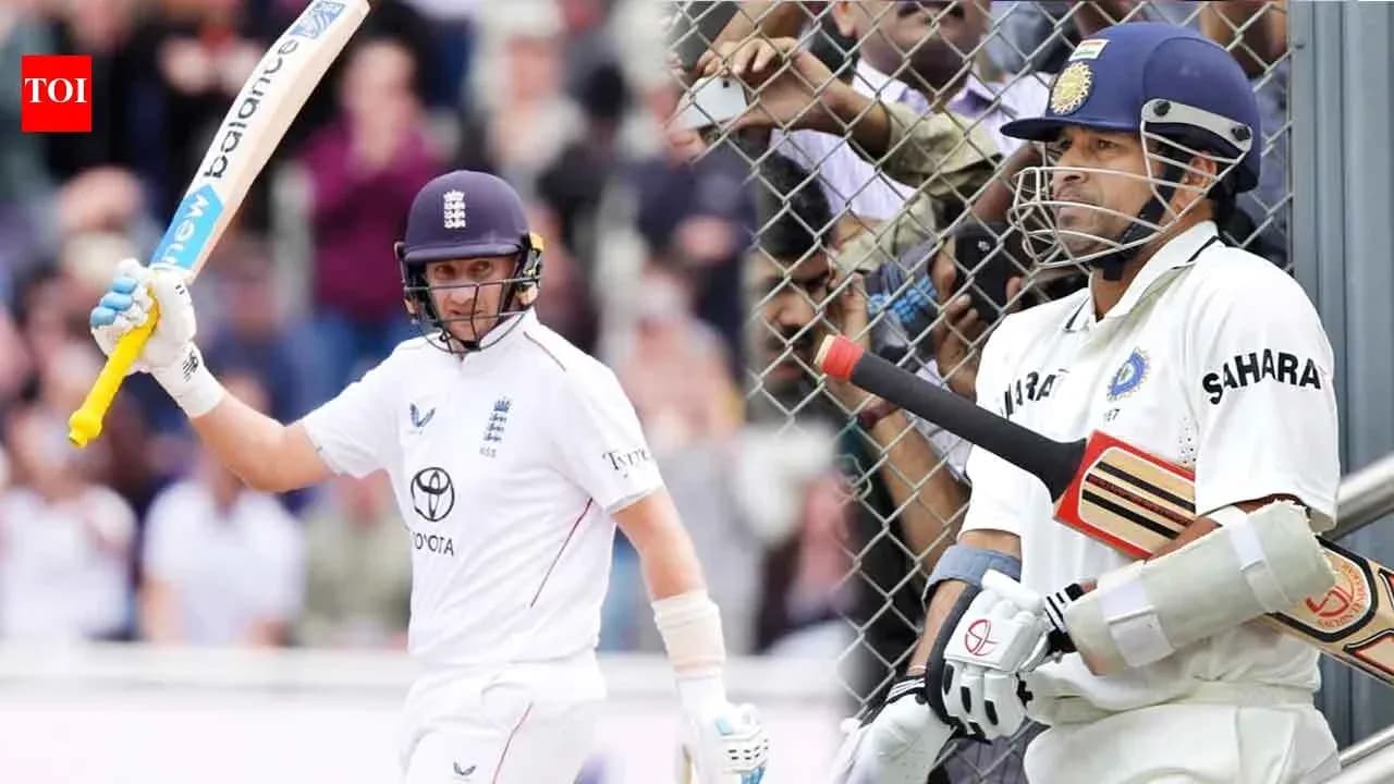 Cricketers celebrating and preparing for play on field