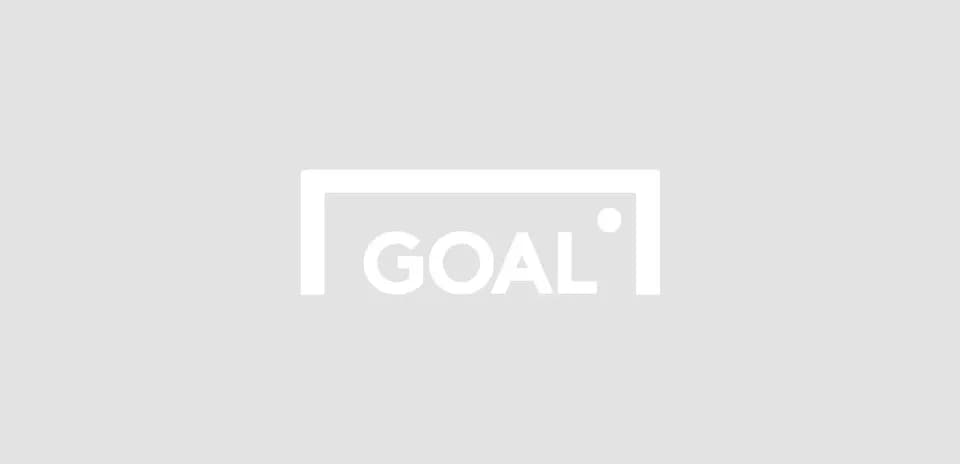 Soccer goal with the word 'GOAL' displayed