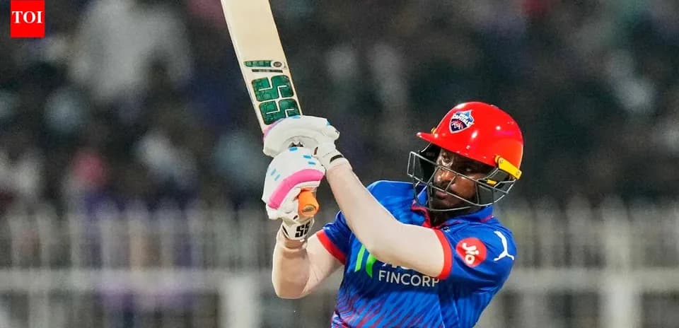 Batsman playing a shot during cricket match