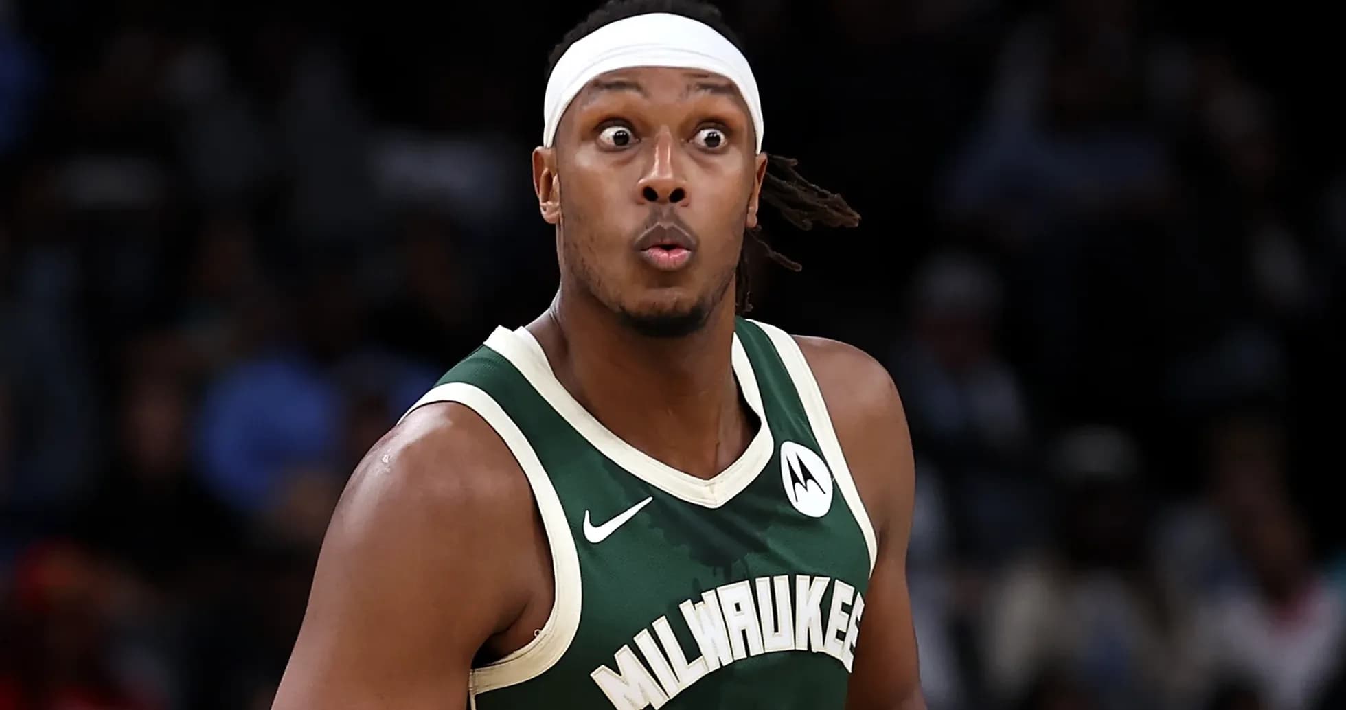 Milwaukee Bucks player in action during game