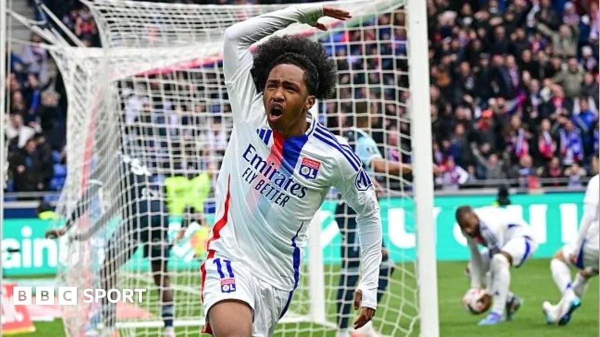 Player celebrating a goal in stadium during match