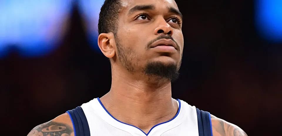 Player wearing Dallas jersey during game