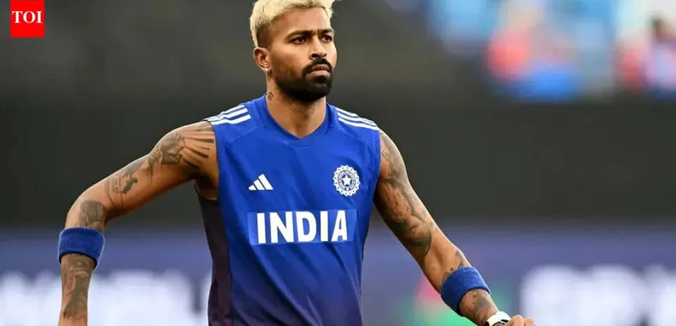 Cricketer warming up in India training kit
