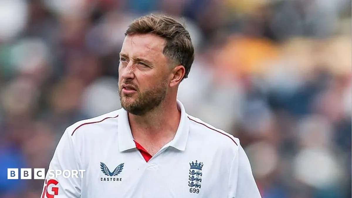 Cricketer in England jersey during match