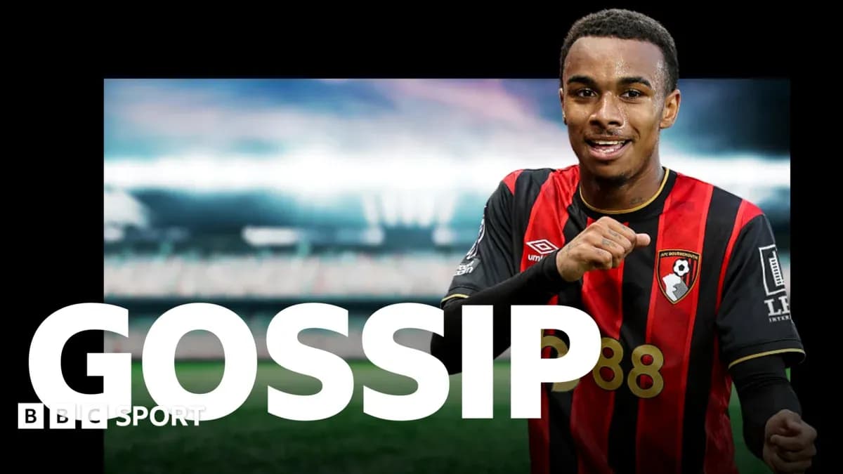 Player in AFC Bournemouth jersey celebrating on pitch