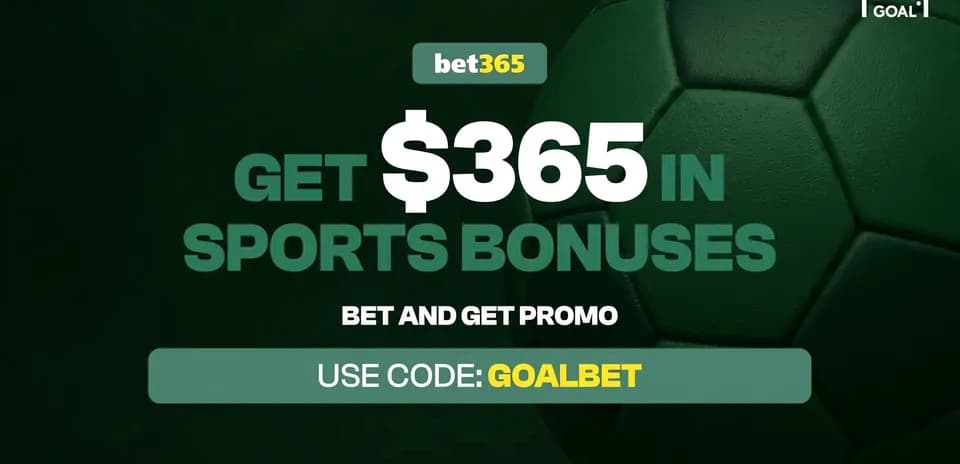 Promotional banner for bet365 sports bonuses