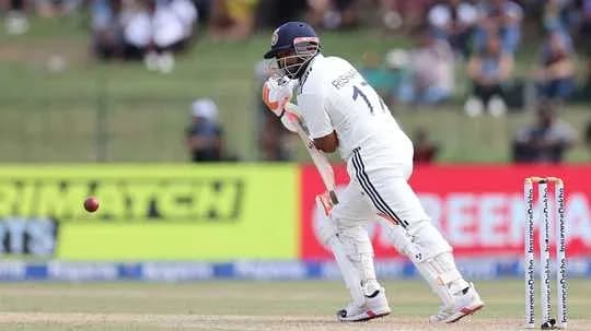 Batter defending against a fast bowler in cricket