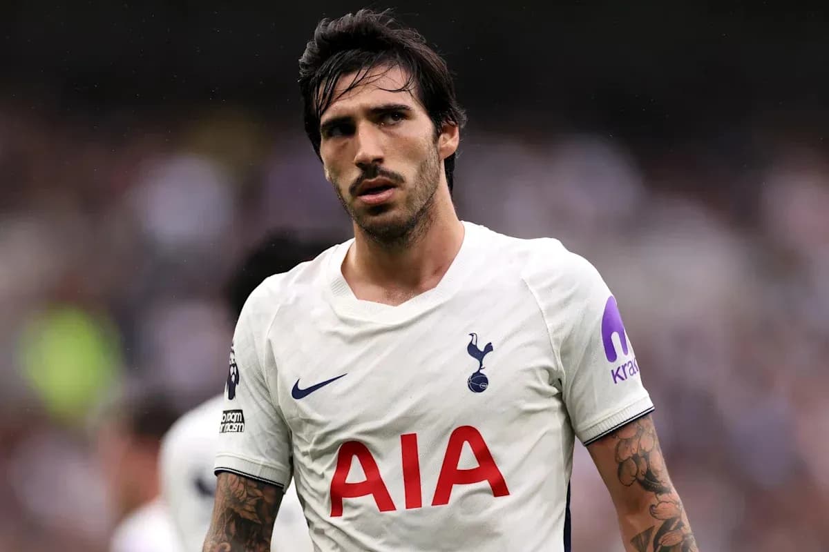Player in Tottenham kit during match