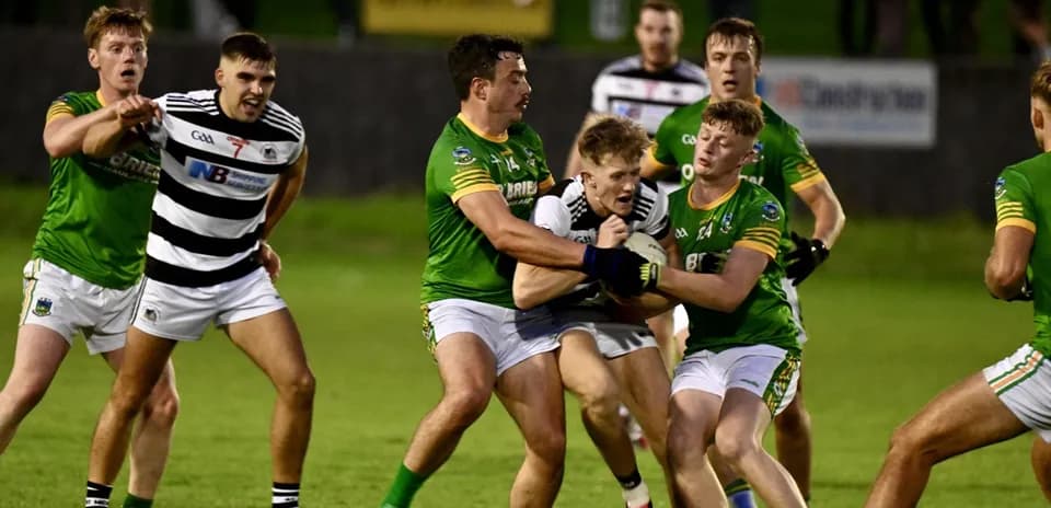 Players in a competitive struggle for the ball