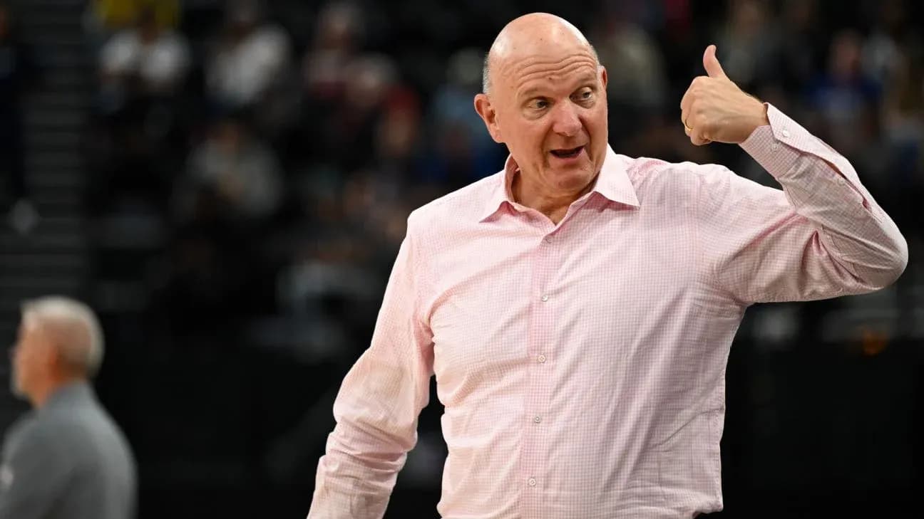Man gesturing during a basketball game