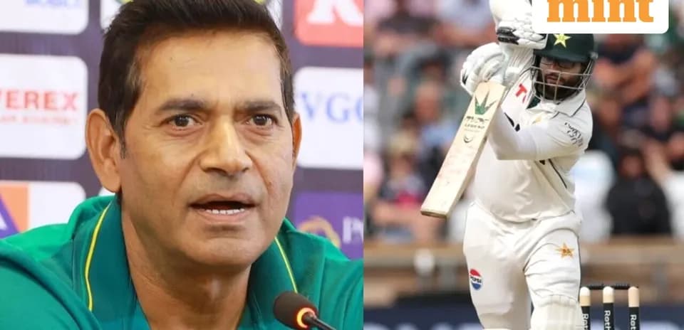 Cricketer batting during match, coach at press conference