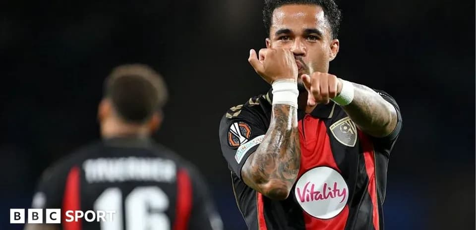 Player celebrating a goal during match