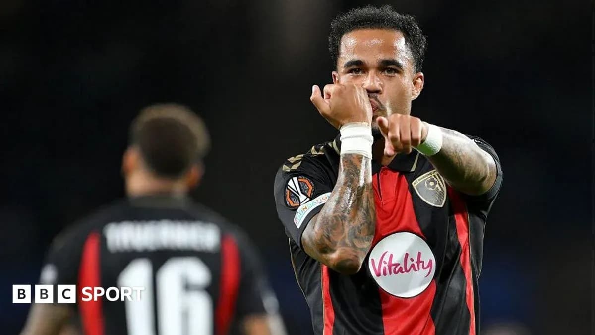 Player celebrating a goal during match