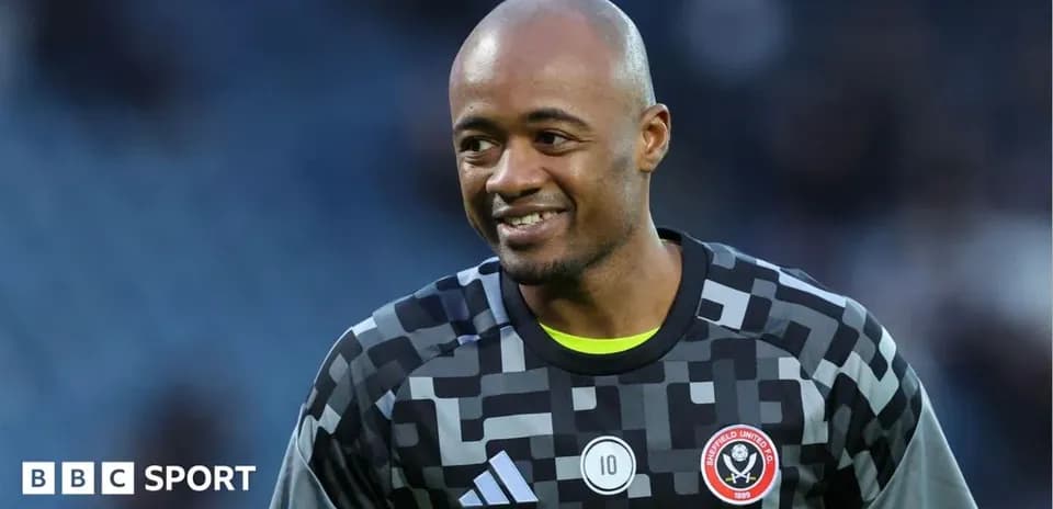 Goalkeeper smiling in Sheffield United kit before match