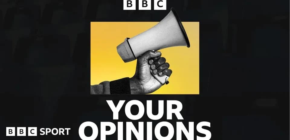 Hand holding a megaphone against yellow background