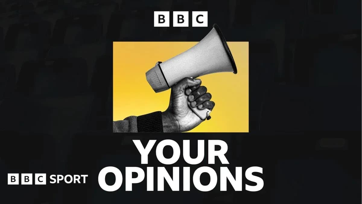 Hand holding a megaphone against yellow background