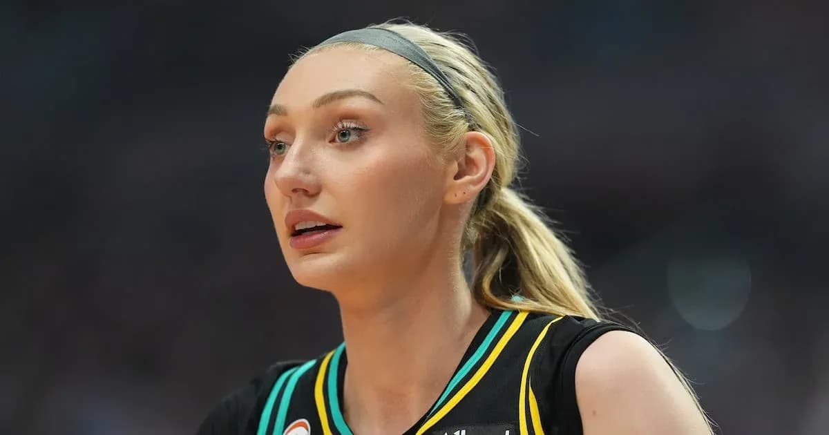 Basketball player in team uniform during game