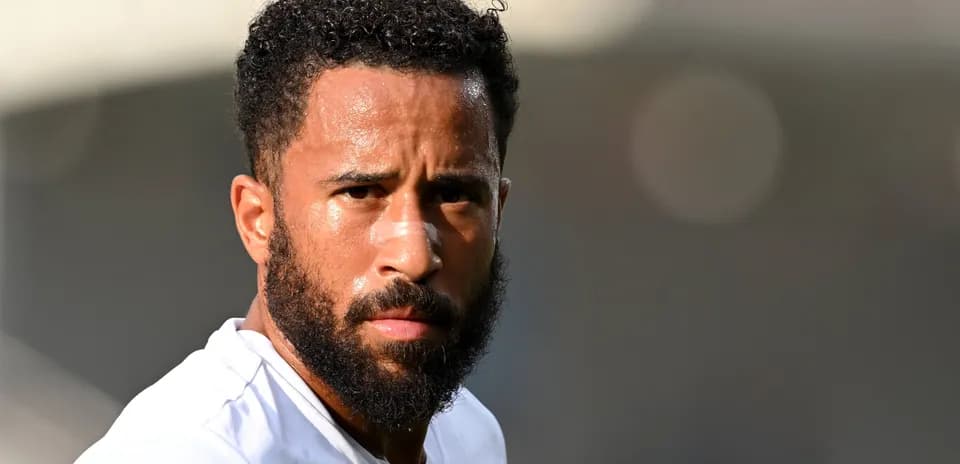 Player with a beard during training session