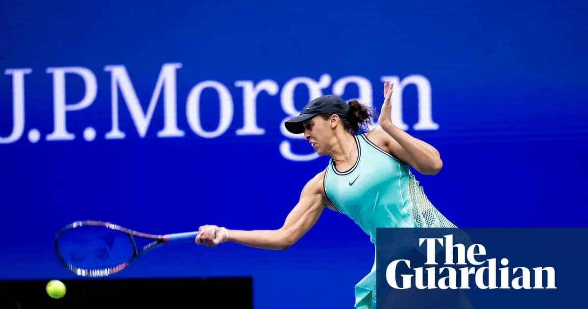 Female tennis player hitting a ball during match Female tennis player hitting a ball during match