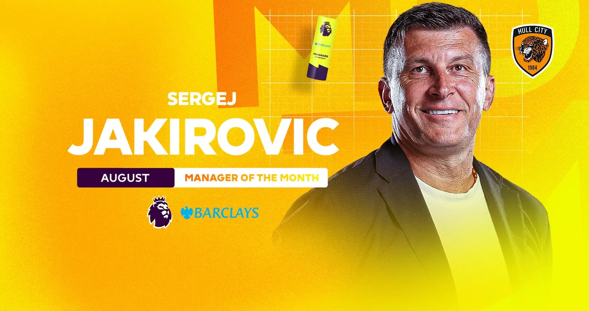 Sergej Jakirovic named August Manager of the Month Sergej Jakirovic named August Manager of the Month