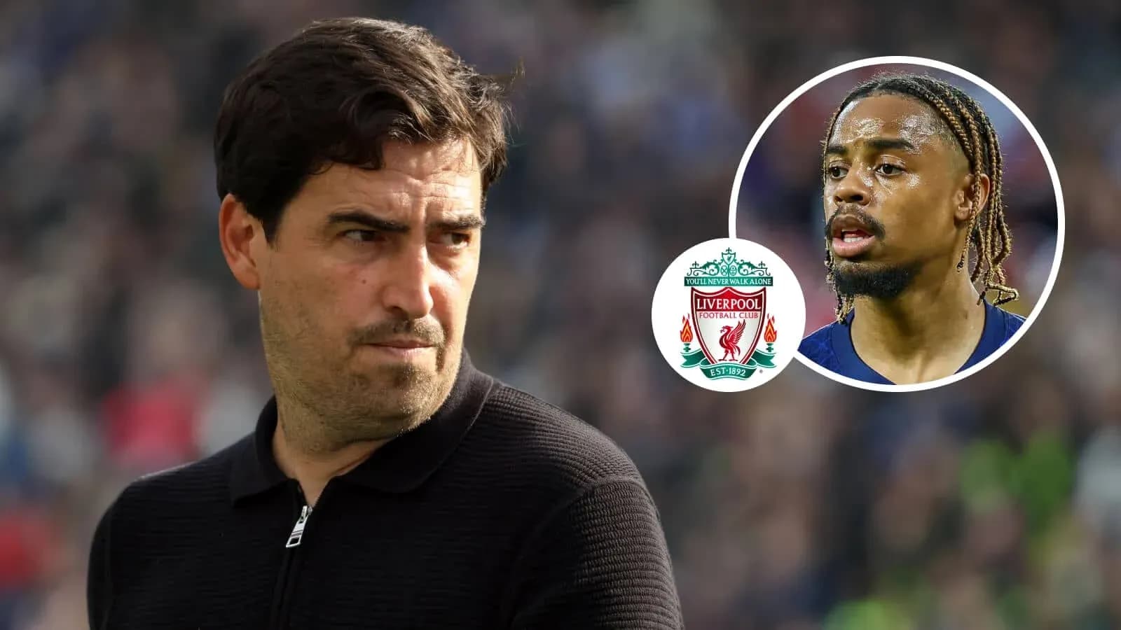 Coach with Liverpool logo and player image overlay Coach with Liverpool logo and player image overlay