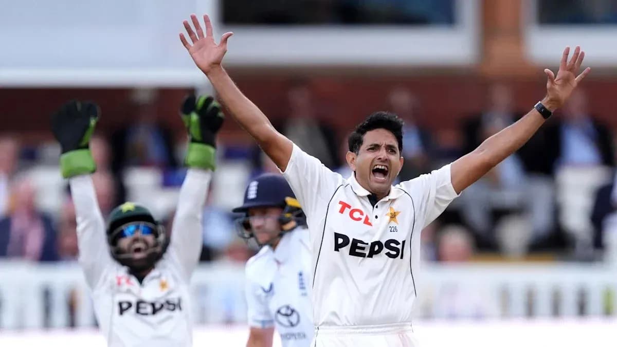 Bowler celebrating a wicket during cricket match Bowler celebrating a wicket during cricket match