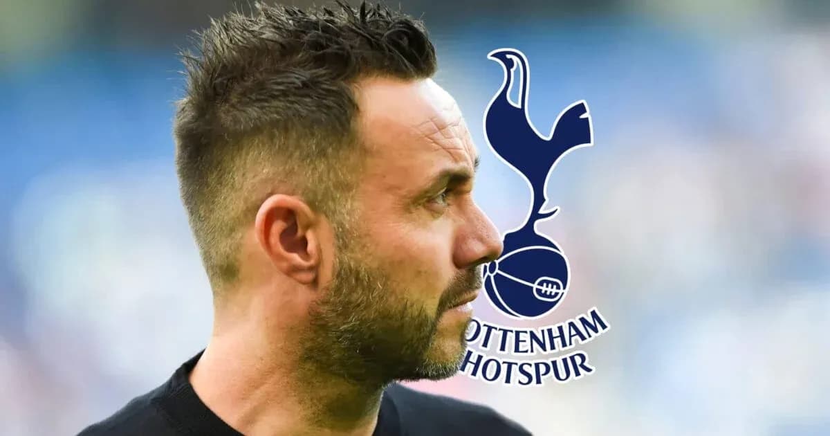 Profile of a man with Tottenham Hotspur logo Profile of a man with Tottenham Hotspur logo