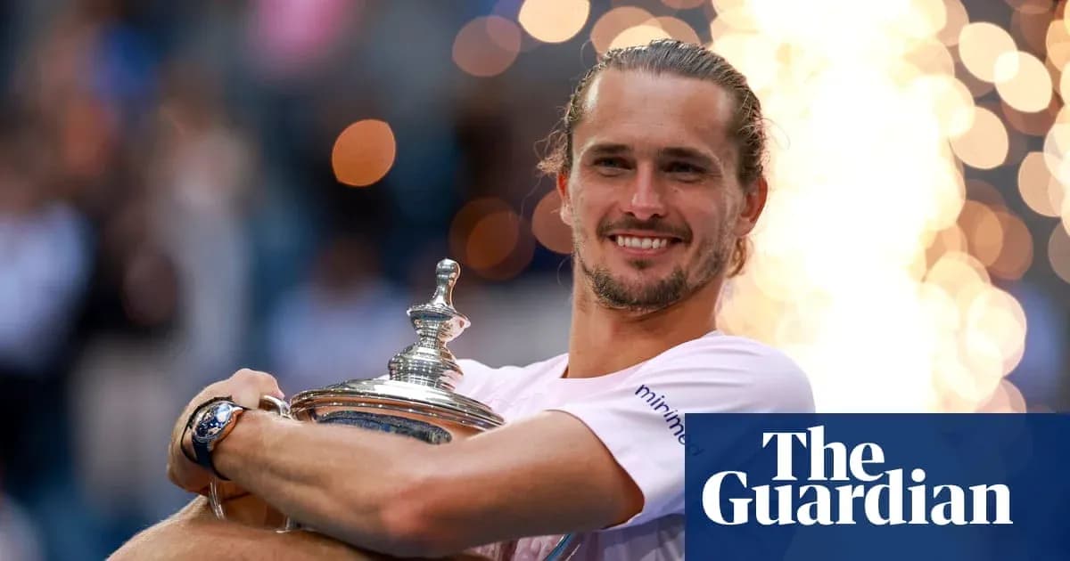 Player celebrating with trophy after tournament victory Player celebrating with trophy after tournament victory