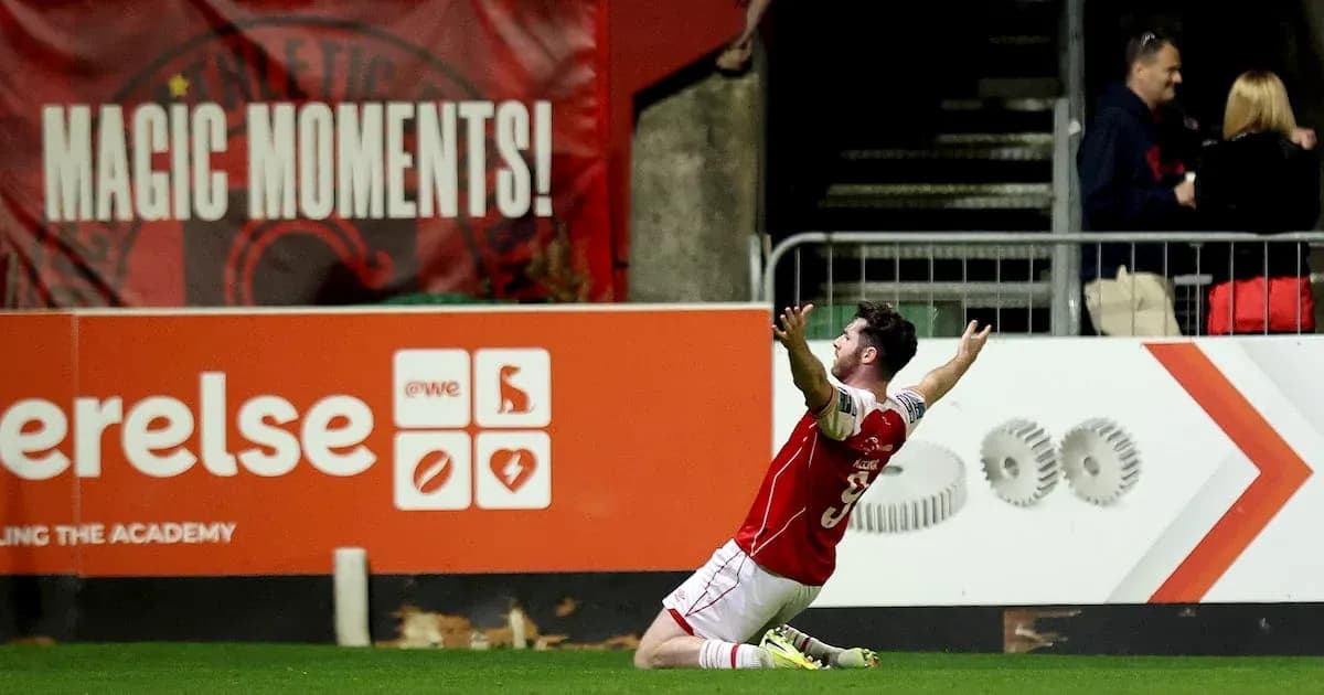 Player celebrating after scoring a goal Player celebrating after scoring a goal