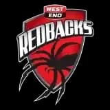 West End Redbacks logo with spider design West End Redbacks logo with spider design