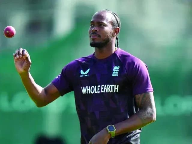 Bowler practicing with cricket ball during training Bowler practicing with cricket ball during training