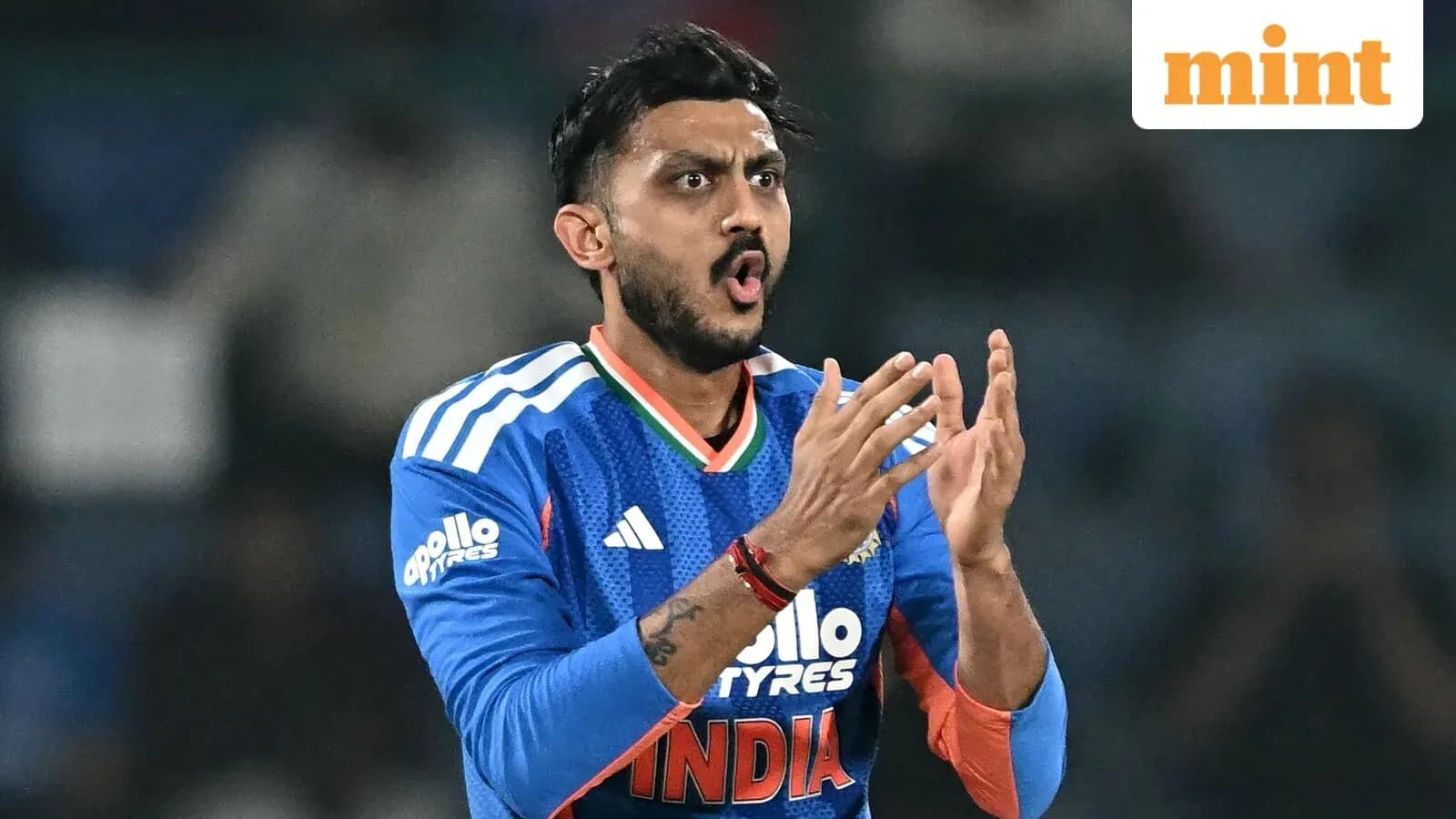 Cricketer celebrating during a match for India Cricketer celebrating during a match for India